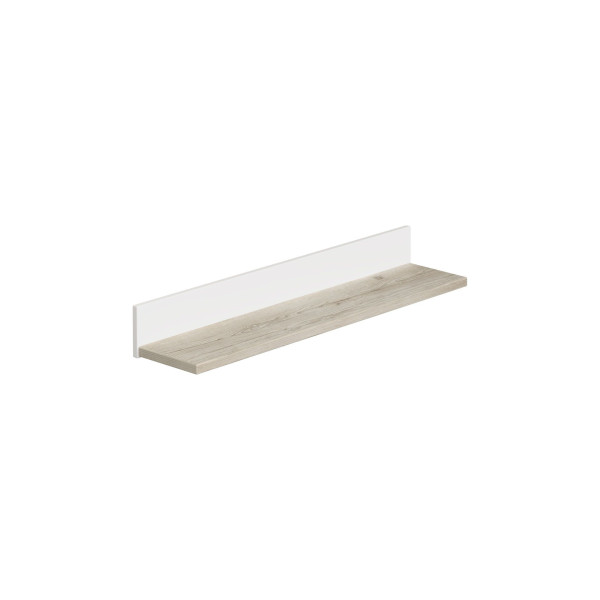 Wandboard PAIDI CARLO in weiß aus Dekor