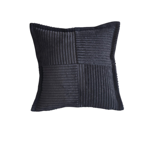 Kissen ANAFI schwarz in schwarz aus Polyester