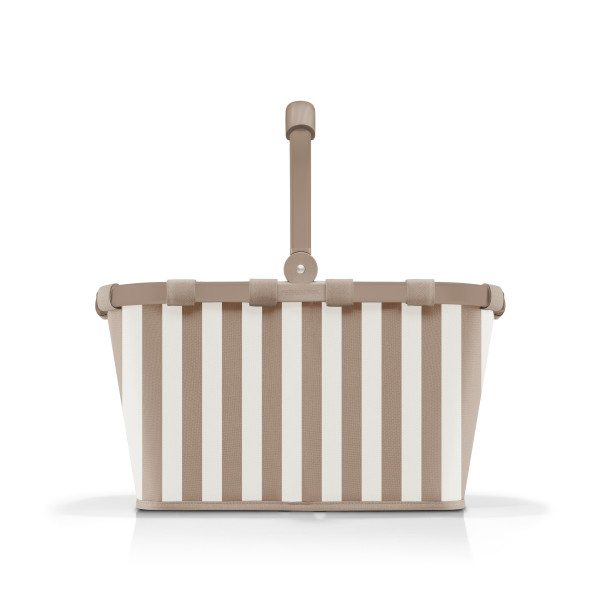 carrybag reisenthel - summerstripes coffe in natur aus Polyester