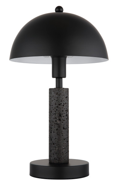 Tischleuchte JANIE in schwarz aus Metall