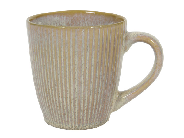 Kaffeebecher OCEAN in beige aus Keramik