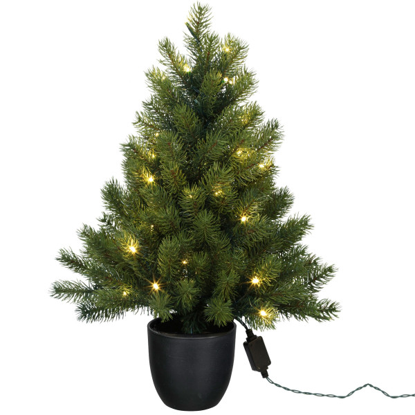 Tannenbaum LED in grün aus Kunststoff