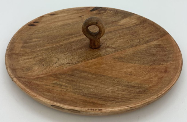 Dekoteller ARON in natur aus Holz