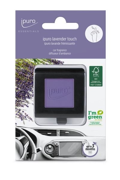 Car-Line ipuro LAVENDER TOUCH in weiß aus Kunststoff