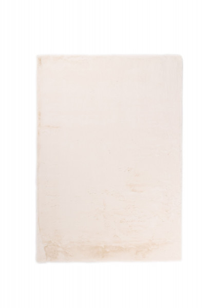 Teppich PLUSH weiß in weiß aus Polyester