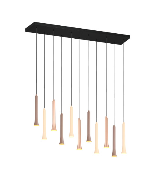 Pendelleuchte FIATO in schwarz aus Metall