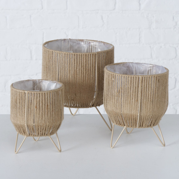 Pflanzkorb ELVY in natur