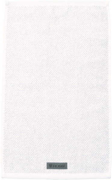 Gästetuch SELECTION in weiß aus Baumwolle