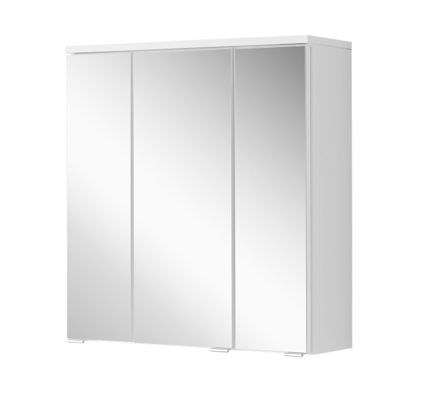 Spiegelschrank 3D PORTA in weiß aus Holz
