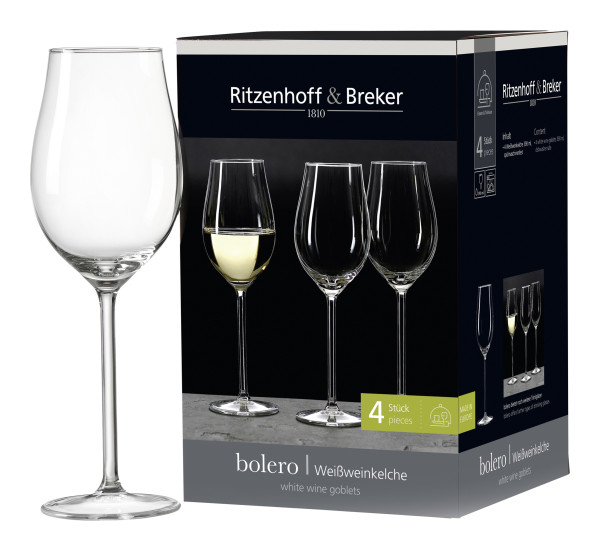 Weissweinglas-Set BOLERO