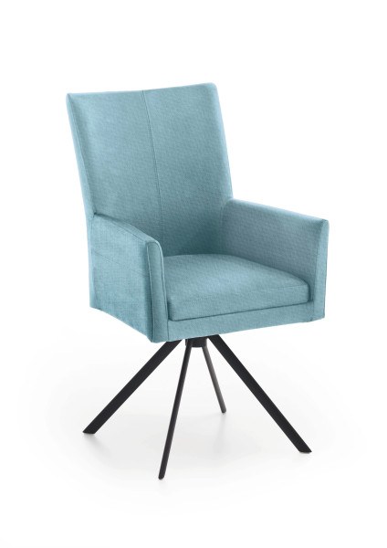 Polsterstuhl COLORADO in  Malea-R eisblau