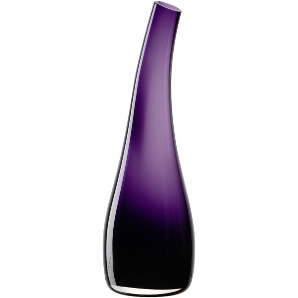 Vase LUMINOSA in violett aus Glas