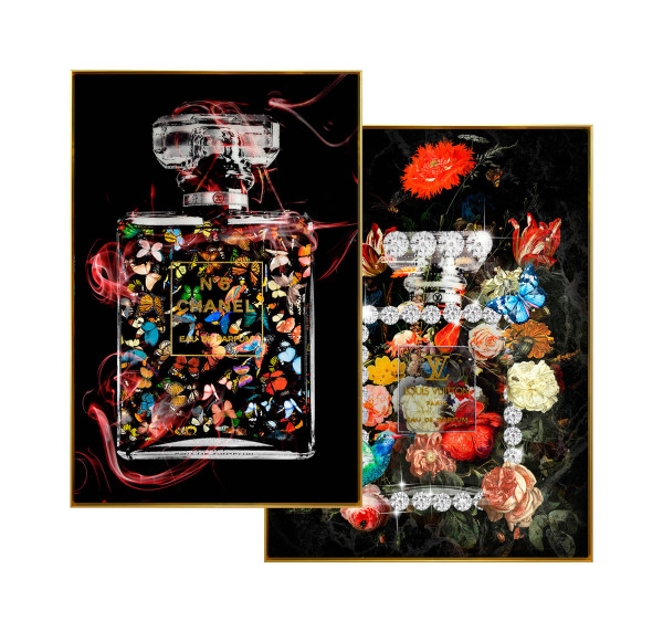 Bild LADY FLACONS NO 5 in schwarz aus Kunststoff