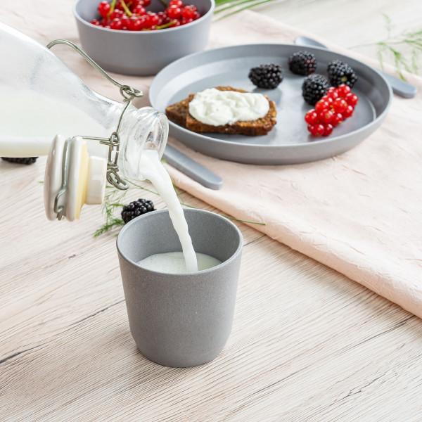 Becher GROWING, 2er Set in mehrfarbig aus Holz