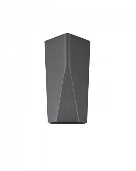 Wandleuchte TAY in anthrazit aus Aluminium