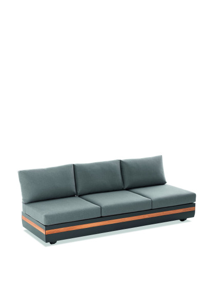 Gartensofa 3-Sitzer Volano in mehrfarbig