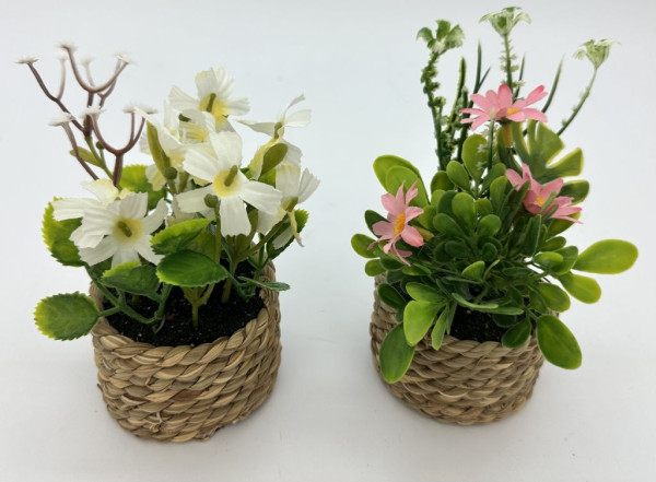 Kunstpflanze MIRA in mehrfarbig aus Materialmix