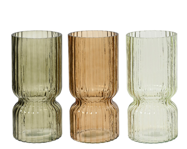 Vase COLORES in mehrfarbig aus Glas