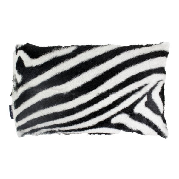 Kissen ZIEGE ZEBRA in mehrfarbig aus Fell