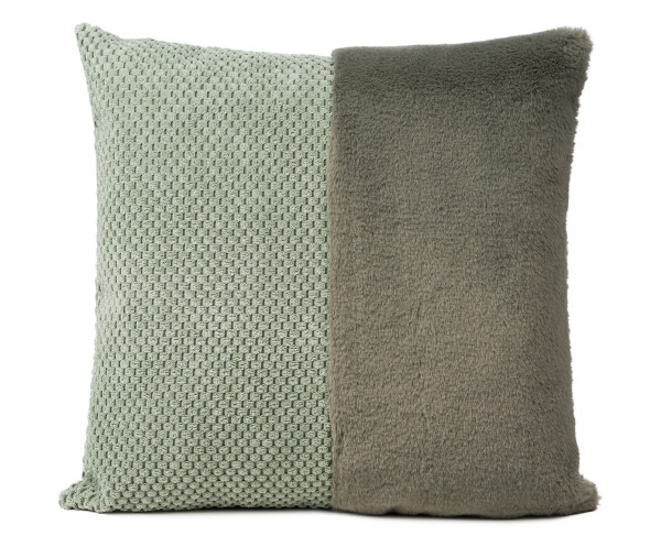 Kissen SVELA eukalyptus in grün aus Polyester
