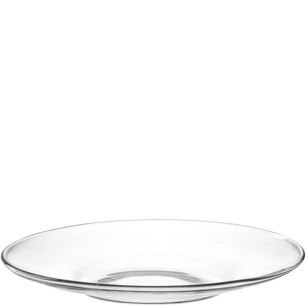 Untertasse LEONARDO TÈ PER TE in klar aus Glas
