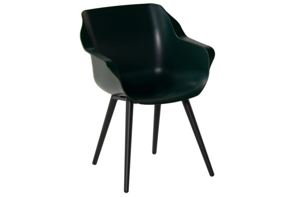 Gartenstuhl SOPHIE in grün aus Kunststoff