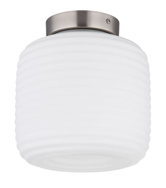 Deckenleuchte KLADORA in Nickel aus Metall