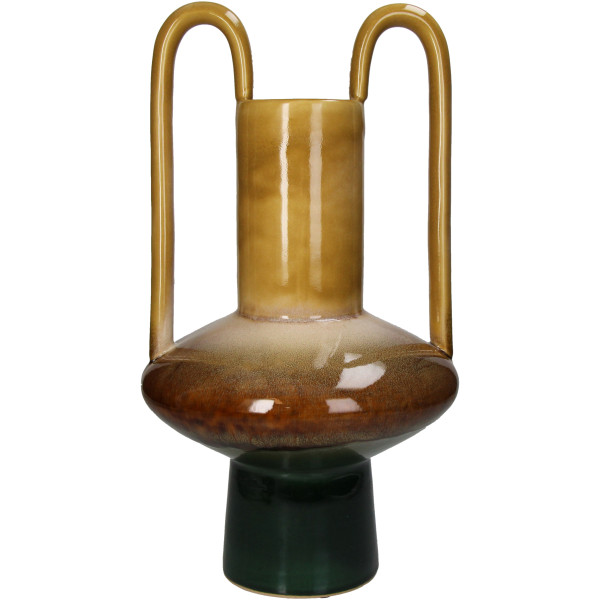 Vase YELLOW in gelb aus Steingut