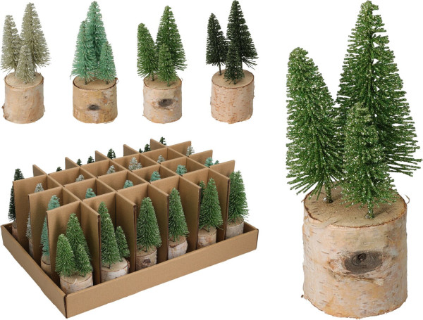 Weihnachtsbaum DRAHT in grün aus Kunststoff