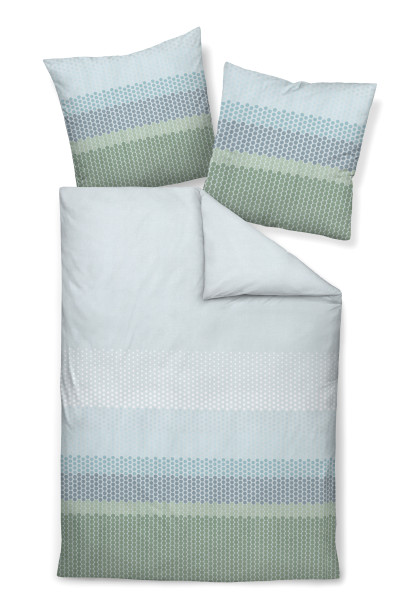 Bettwäsche DAVOS Biber aus Baumwolle