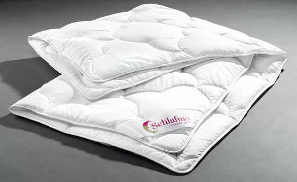 Steppbett ELFENTRAUM in weiß aus Materialmix