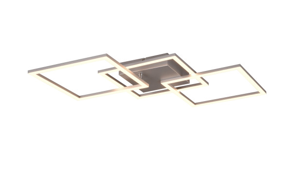 Deckenleuchte LED TRAIL in grau aus Metall