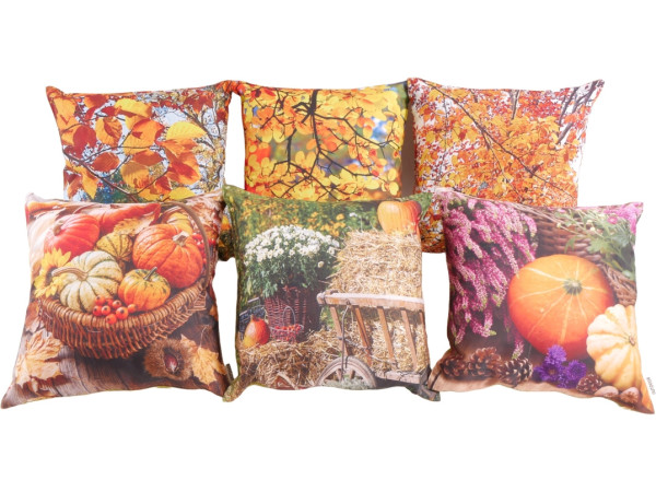 Kissen OUTDOOR AUTUMN I in mehrfarbig aus Polyester