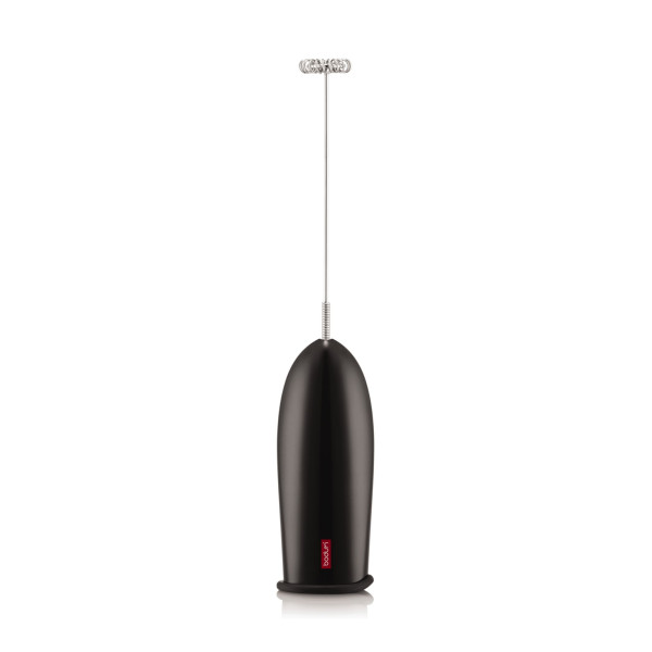 Milchschäumer Bodum SHIUMA in schwarz aus Materialmix