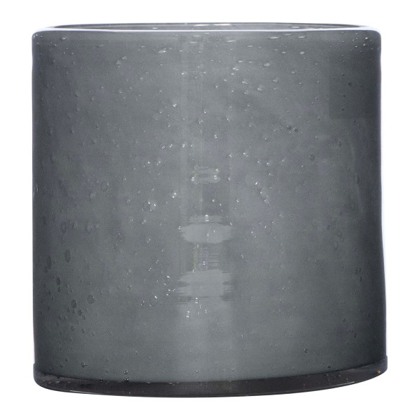 Teelichthalter in blau aus Glas