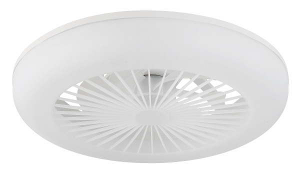 Deckenventilator FERRELL in weiß aus Kunststoff