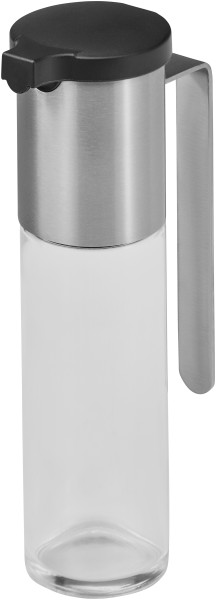 Essig/-Öldosierer BASIC in edelstahlfarben aus Glas