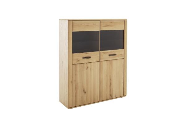 Highboard HARPER MEDULIN in Eiche aus Teilmassiv