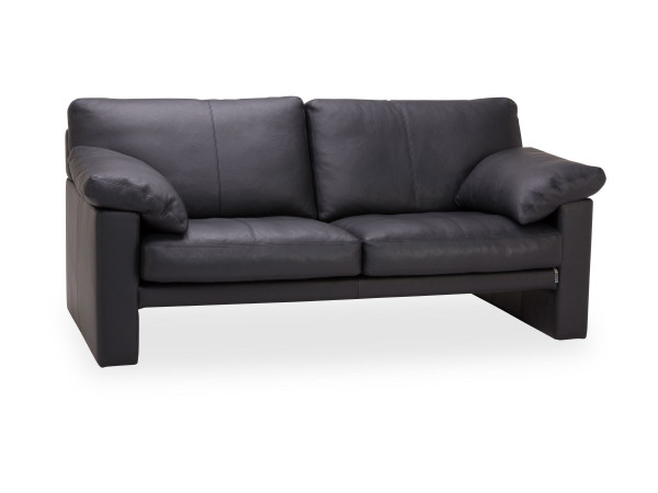 Sofa 2,5 Sitzer CLASSICS 300 in schwarz aus Leder
