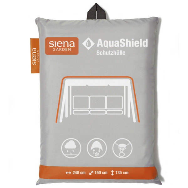 Schutzhülle SIENA GARDEN AquaShield in grau aus Polyester