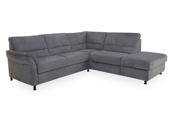 Polsterecke SYSTEMPOLSTER DAKOTA in grey aus Stoff