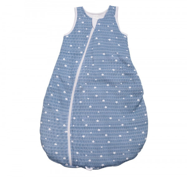Schlafsack STERNE -blau- in mehrfarbig aus Stoff