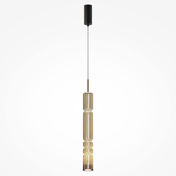 Pendelleuchte ORDO in schwarz aus Metall