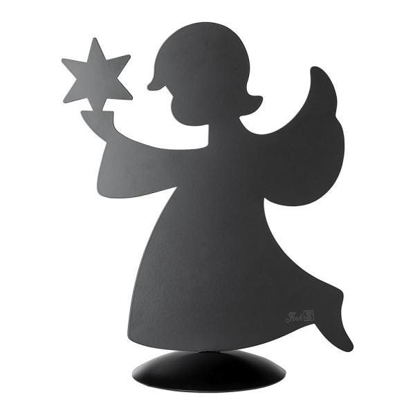 Figur HOLLYWORKER in schwarz aus Eisen