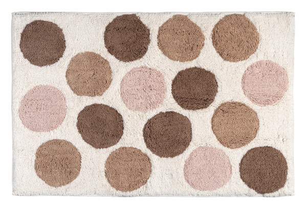 Badematte TIBET in mehrfarbig aus Stoff