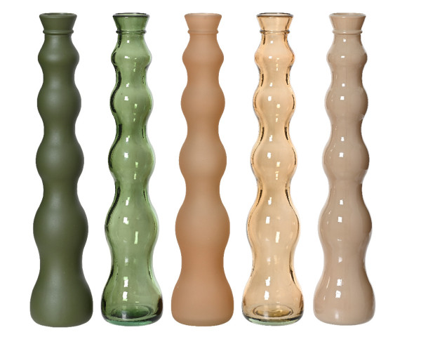 Vase TRENDY in mehrfarbig aus Glas