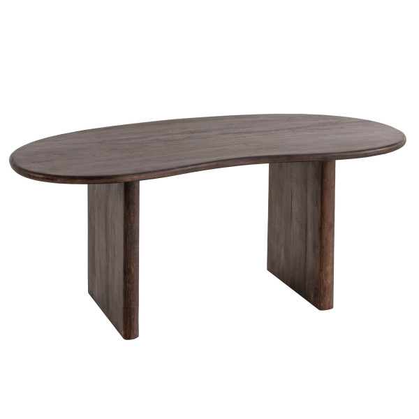 Esstisch in braun aus Holz
