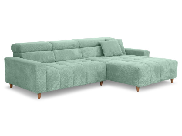 Polsterecke ISODORA in mint aus Stoff