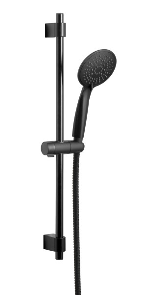 Brauseset YOUNG in schwarz aus Edelstahl