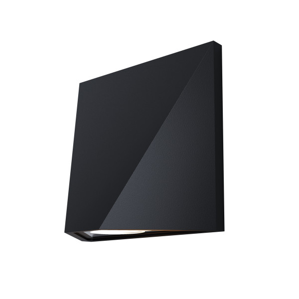 Außenleuchte BEEKMAN in schwarz aus Metall